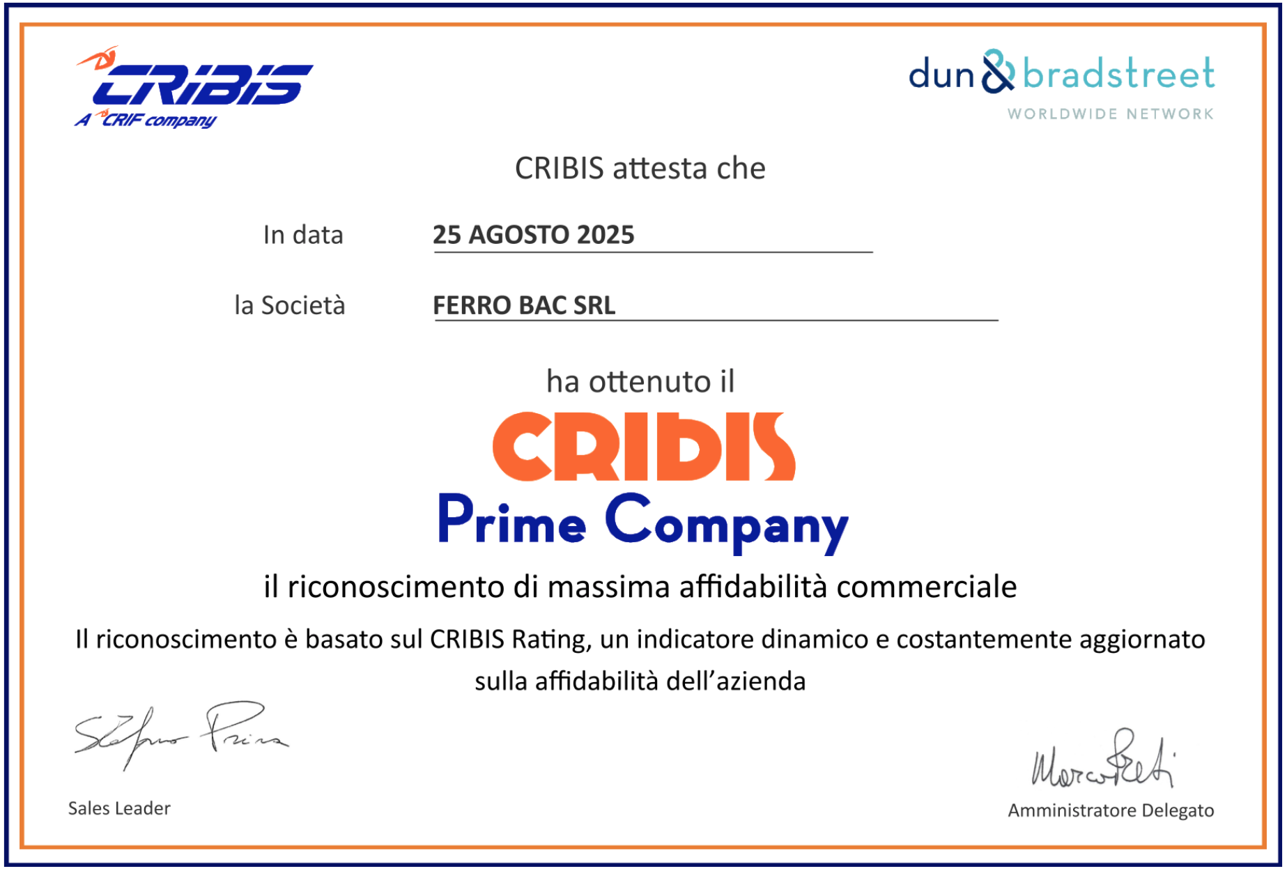 Ferrobac CRIBIS